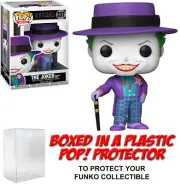 Funko POP! DC Heroes ~ THE JOKER (1989)(#337) FIGURE w/Protector Case