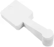HOMSFOU 100pcs Tags Writable Labels White Display Tags for Pricing Clothing Jewelry Blank Hang Merchandise Marking