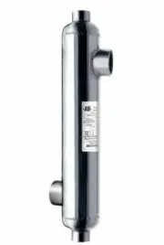 Pool Heat Exchanger 85K btu Stainless Steel Shell and Tube 316L 1 1/2" & 1" FPT