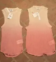 Cotton On Body Mesh Pink Ombré Crops Tops BNWT sizes XS and M Available