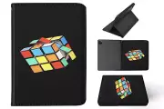 CASE COVER FOR APPLE IPAD|COOL RETRO PUZZLE RUBIX CUBE