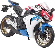 HONDA CBR 1000RRR 1/12 Fireblade Race Cross Country Motorcycle Model Simulation Toy Street Motorcycle Model Collection Adult Gift (White)