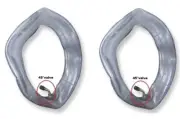 2Pack (50-156)8 by 1/2x2 Tire Tube w/ bent valve fits e-scooters like Razor