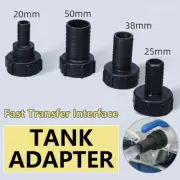 60mm Water IBC Tank Adapter Garden Hose Adapter Tap Connector Fitting Tool Fuel