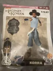 Nickelodeon The Legend of Korra Korra Costume Girls Medium (7/8)