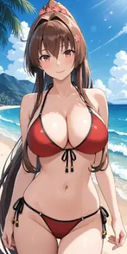 Yamato Kancolle Anime Girl Bikini Beach Towel