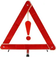 Plastic Car Triangle Safety Tripod Reflective Road Warning Sign Emergency Use