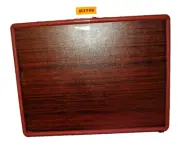 Table-Mate Brand TV Table Adjustable Foldable Original Woodgrain New M3748