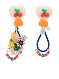 在飛比找Farfetch優惠-cherry-motif drop earrings