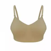 Convertible Bra with clear shoulder & back straps dance underwear undergarment