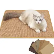 Cat Scratcher Board Pet Scratching Mat Natural Sisal Sofa Couch Protector Pad