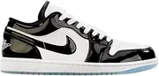 Nike Air Jordan 1 Low Men's Shoes White/Black DV1309-100 10, White/Black, 10