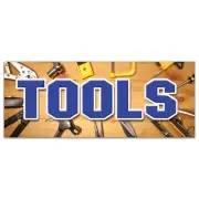 TOOLS BANNER SIGN power hand rental discount sales professional repair