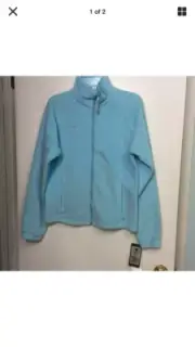 Blue Youth Size 18/20 Columbia Fleece Jacket