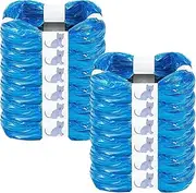 12 x Refill Cassette Refill Packs Refill Films Nappy Bin Compatible Refill Film for Cat Litter Disposal Bucket