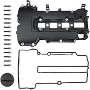 Engine Valve Cover Kit with Gaskets & Bolts Compatible with 2011-2021 Chevy Cruze Sonic Volt Trax Buick Encore Cadillac ELR 1.4L Turbo OE Parts 55573746 25203036 25198877