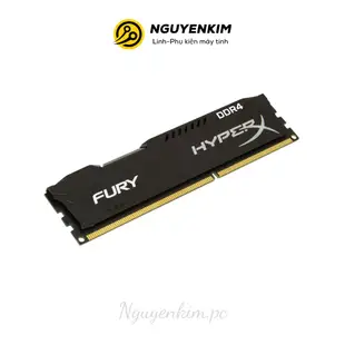 Ram ddr4 8G 2666MHz Kingston HyperX Fury 適用於 PC 帶散熱器