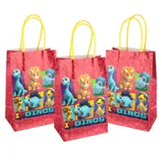 Dino Ranch Paper Gift Bags (Pack of 8)