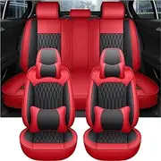 Interior Accessories Car Seat Covers and Cushions Interior Accessories Leather Seat Covers for for Fabia for Kodiaq(Style 12-9pcs)