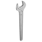 Single Open Ended Spanner Wrenches, 22mm CR-V Spanners for Auto Repair, Grey