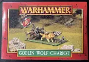 Warhammer Orc Goblin Wolf Chariot (1999) Sealed OOP Metal Pewter Vintage Rare