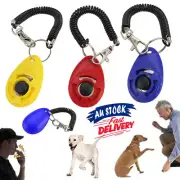Aid Wrist Strap Trainer Pet Dog Bird Cat Training Click Obedience Clicker Puppy