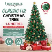 Artificial Christmas Tree, 550 Tips (Green) - 1.5m