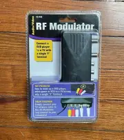 Arista RF Modulator 56-4650 Audio/Video Connector VHS DVD VCR TV