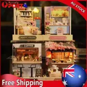 DIY Miniature Dollhouse Kit With Furniture Mini Dollhouse Model Kit for Gift