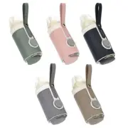 Adjustable USB-Powered Baby Bottle & Milk Pouch Warmer for Travel