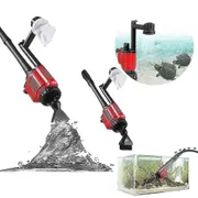 Aquarium Gravel Cleaner Automatic Aquarium Cleaning Water Changer Aquarium Electric Suction Pump Fish Dung Cleaning Tool Sand Washing Toilet