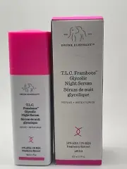 NEW Drunk Elephant Serum Night T.L.C. Framboos Glycolic 1 FL