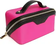 [Alice Wheeler] LTC Mini Train Case in Pink and Black, Teal, Train Case