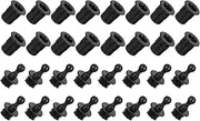 uxcell Speaker Grill Guides Plastic Ball and Socket Type 11mm Dia for Speaker Parts Accessories Pack of 16