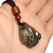 Muonionalusta meteorite Necklace pendant Hand carving pendant LK166