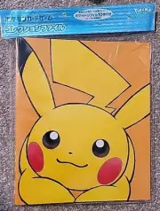 NEW OFFICIAL POKEMON CENTER JAPAN PIKACHU & EEVEE COLLECTION FILE/BINDER