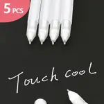 5 PCS WHITE MANGA MARKER PENS SET 0.8 MM PERMANENT INK跨境专