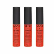 3x NYX Intense Butter Gloss Lipgloss 8ml ORANGESICLE