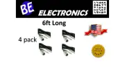 4x 6ft Audio Cable XLR 3P Male to 1/8 3.5mm Stereo Male cable