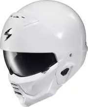 Scorpion CV2-0056 Covert 2 Solid Helmets XL Gloss White