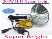 200W H3 HID Xenon Hunting Camping Fishing Light Bulb Headlight Lamp Kit 6500K
