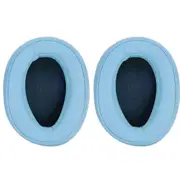 1 Pair Portable Protein Earphone Headset Replacement Earpads Accessory for Sony MDR-100AAP 100Ablue