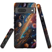 For Google Pixel 7 Tough Protective Cover, Planets Of The Universe