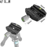 Head Aluminum QR 38mm Release Arca Studio DSLR Swiss Quick Ball Adapter Tripod