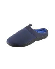 Isotoner men's microterry jared clog slipper Navy Blue