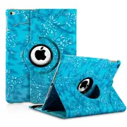 iPad 9th Gen 10.2" 2021 Blue iPad Case Cover Rotate Smart Leather