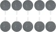 10pcs Fish Tank Air Bubble Stone Hydroponic Oxygen Plate, Sturdy Durable Aquarium Pump Disk for Aquatic Pets