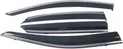 QVQOCUKS Window Visor Sun Shade Rain Guard Compatible for Lexus RX 200t 300 450h 2016 2017-2021 Side Deflectors Car Accessories 4Pcs
