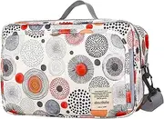 Yuxinkang Pram Organiser Small Changing Bag Pram Accessories Bag Large Capacity with Bottle Holder Multiple Pockets Adorable Changing Bag for All Pushchairs