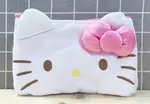 【震撼精品百貨】HELLO KITTY 凱蒂貓 HELLO KITTY日本SANRIO三麗鷗KITTY化妝包/筆袋-蝴蝶結大臉*45341 震撼日式精品百貨